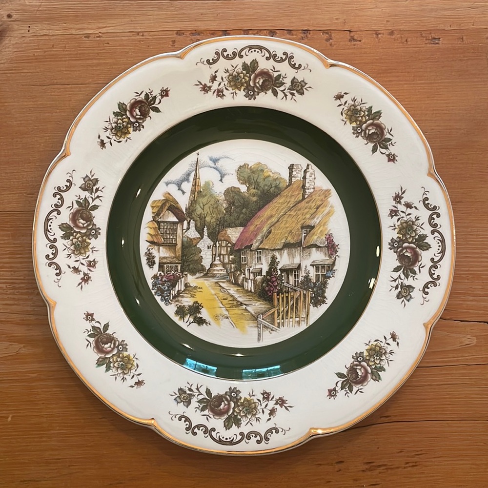 Ironstone Ascot Service Plate by Wood and Sons
